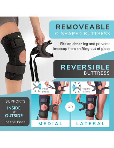 Rodillera Estabilizadora Patelar J BraceAbility - Pequeña