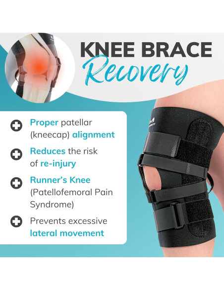 Rodillera Estabilizadora Patelar J BraceAbility - Pequeña