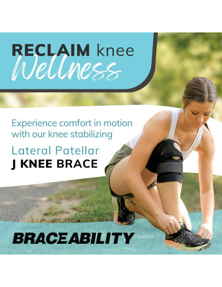 Rodillera Estabilizadora Patelar J BraceAbility - Pequeña