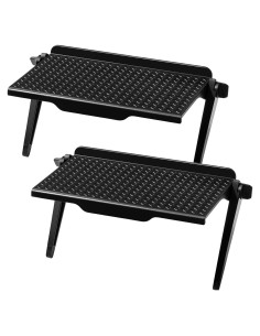 Estante Superior Ajustable Blulu para Monitor 21.5x11.3cm Negro