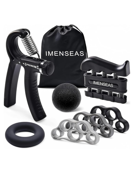 Entrenador de Fuerza de Agarre IMENSEAS 7 Pack Ajustable