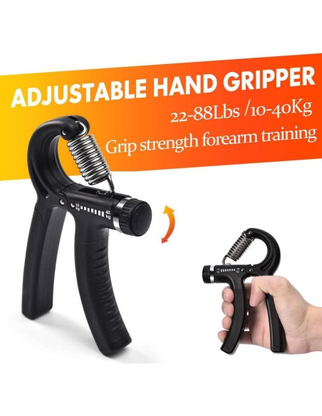 Entrenador de Fuerza de Agarre IMENSEAS 7 Pack Ajustable