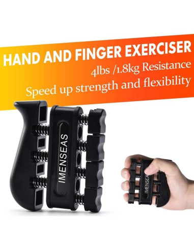 Entrenador de Fuerza de Agarre IMENSEAS 7 Pack Ajustable