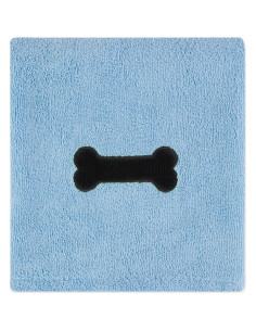 Toalla de Microfibra para Mascotas Bone Dry 104x60 cm Azul 2