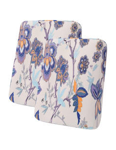 Fundas de Cojín Elásticas hyha 2 Paquetes Beige Floral