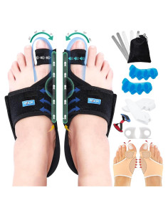 Kit Corrector de Juanetes RFAQK - Alivio Hallux Valgus 11 Piezas