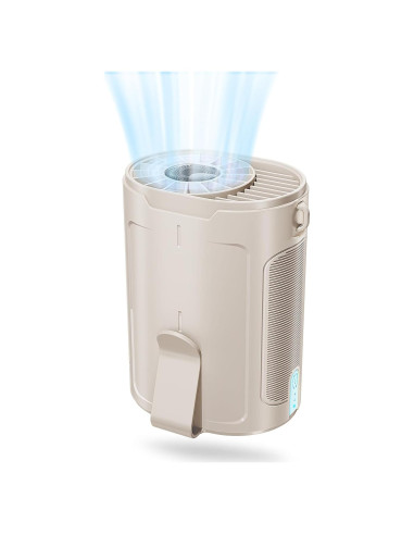 Ventilador de Cintura Portátil Barito Y2 Recargable 25H Beige