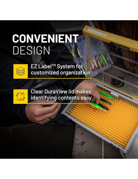 Caja de Pesca Plano Edge Master Crankbait Pequeña 35.5x15.9cm