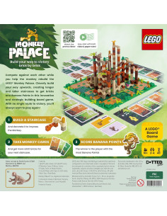 Juego de Mesa Palacio de Monos - LEGO - 2 a 4 Jugadores 2
