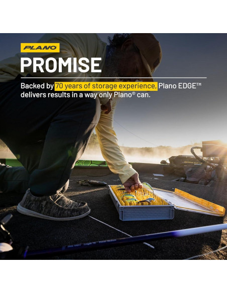 Caja de Pesca Plano Edge Master Crankbait Pequeña 35.5x15.9cm