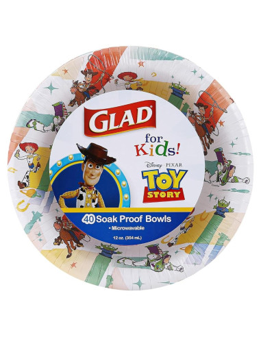 Tazones de Papel Disney Pixar Toy Story 12oz - 40 Unidades