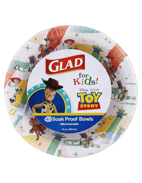 Tazones de Papel Disney Pixar Toy Story 12oz - 40 Unidades