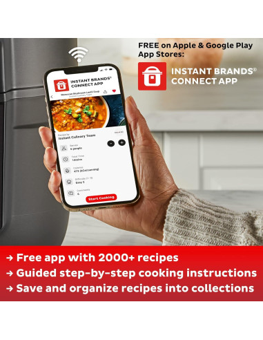 Olla de Presión Eléctrica Instant Pot Duo 3L 7-en-1 Acero Inoxidable