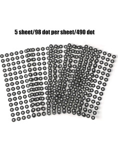 Marcadores de Escaneo 3D Creality 490 Puntos Adhesivos 3mm 2