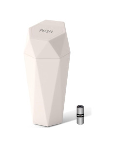 Basurero de Coche HOTOR Beige Compacto 600ml con 15 Bolsas