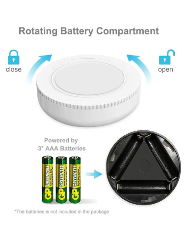 Luz Táctil LED Portátil VICOX - Paquete de 6, 50 Lúmenes