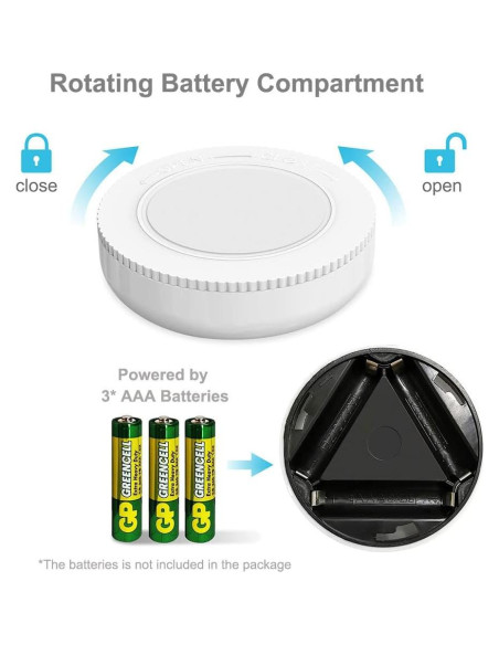 Luz Táctil LED Portátil VICOX - Paquete de 6, 50 Lúmenes