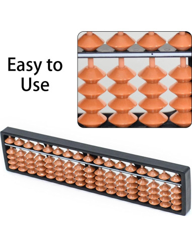 Ábaco Profesional DRWH 17 Dígitos 26.5 cm para Cálculo