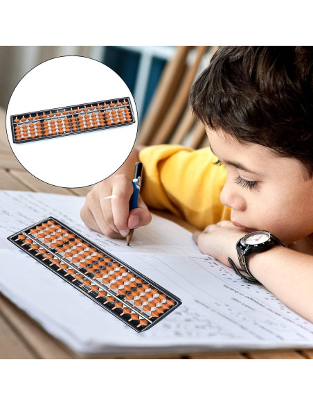 Ábaco Profesional DRWH 17 Dígitos 26.5 cm para Cálculo