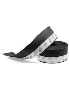 Tira de Sellado de Silicona TAROSE 4.88m Negro 25mm