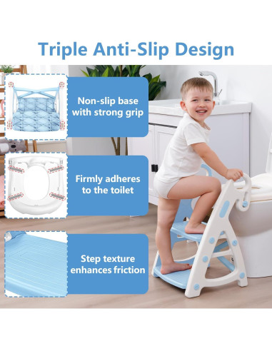 Asiento de Entrenamiento para Baño Beavtaens BB-99 Ártico 2 en 1