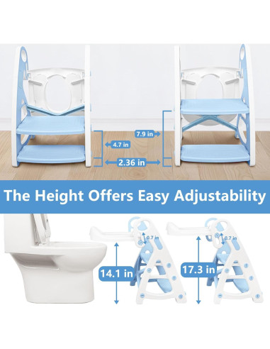 Asiento de Entrenamiento para Baño Beavtaens BB-99 Ártico 2 en 1