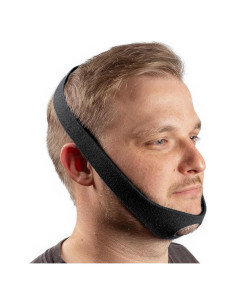 Correa Universal para Barbilla LifeSource - Reductora de Ronquidos, Ajustable, Transpirable, Libre de Látex