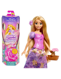 Muñeca Rapunzel Gira y Revela Mattel 11 Sorprisas 300g
