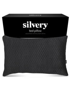 Almohada de Espuma de Memoria Silvery Ajustable Hipoalergénica