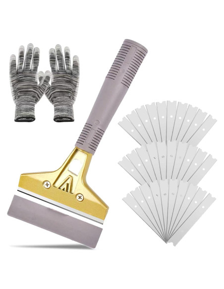 Raspador de Piso Wanguan 10.16 cm con 30 Cuchillas Metálicas