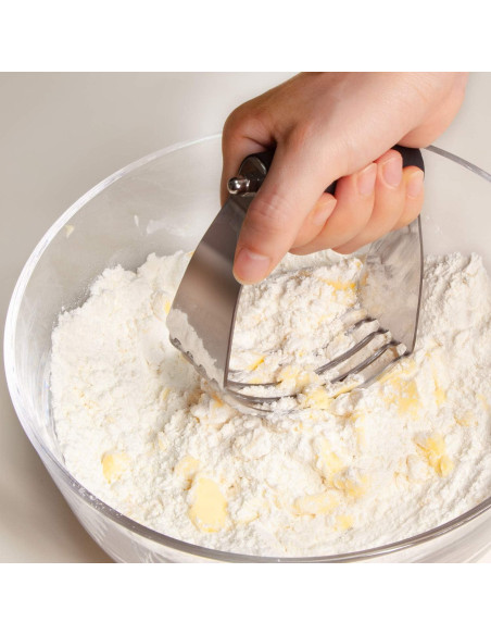 Mezclador de Masa ALLTOP Acero Inoxidable 5 Cuchillas Negro