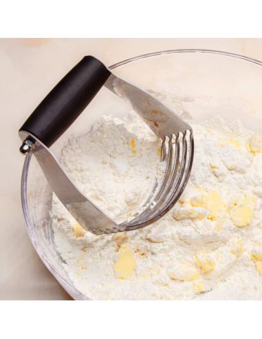 Mezclador de Masa ALLTOP Acero Inoxidable 5 Cuchillas Negro