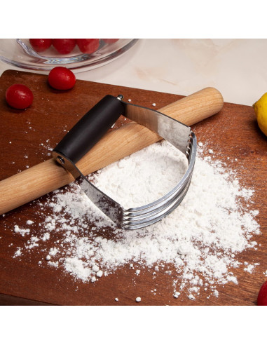 Mezclador de Masa ALLTOP Acero Inoxidable 5 Cuchillas Negro