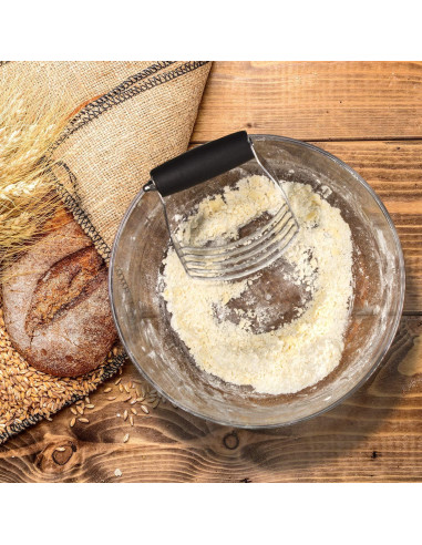 Mezclador de Masa ALLTOP Acero Inoxidable 5 Cuchillas Negro