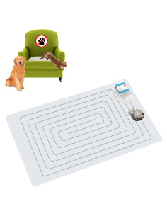 Alfombra de Choque para Mascotas SEERWAY 56x35.5 cm con Probador