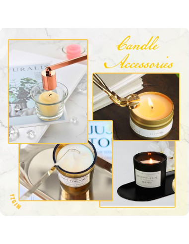 Kit de Accesorios para Velas YZGJM - Encendedor Eléctrico y Más