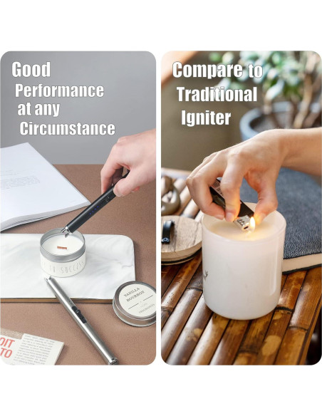Kit de Accesorios para Velas YZGJM - Encendedor Eléctrico y Más