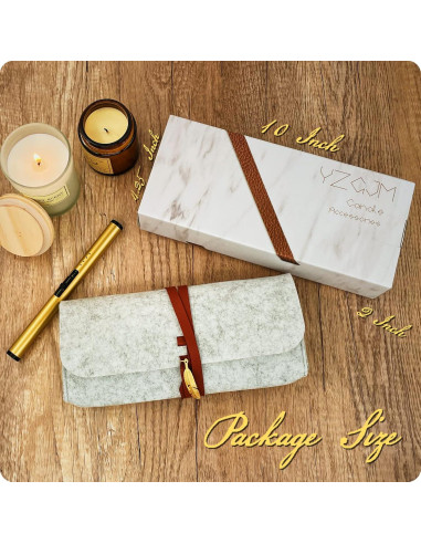 Kit de Accesorios para Velas YZGJM - Encendedor Eléctrico y Más