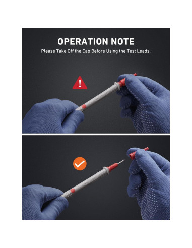 Multímetro Digital AstroAI DM6000AR TRMS 6000 Cuentas Negro