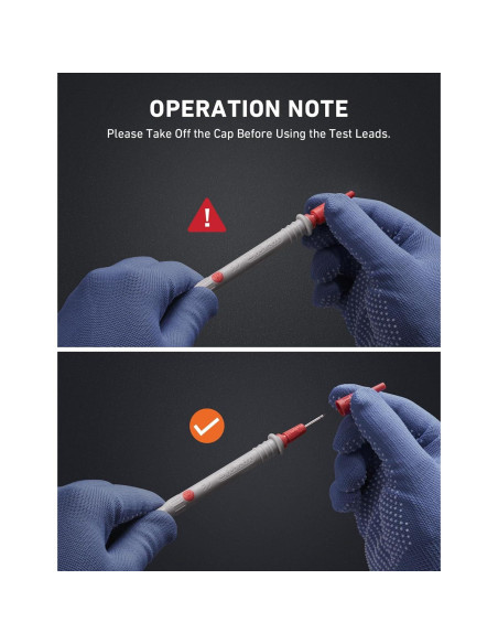 Multímetro Digital AstroAI DM6000AR TRMS 6000 Cuentas Negro