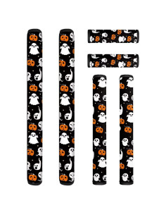 Juego de 6 Cubiertas de Mango Halloween NETILGEN 41x13.5 cm