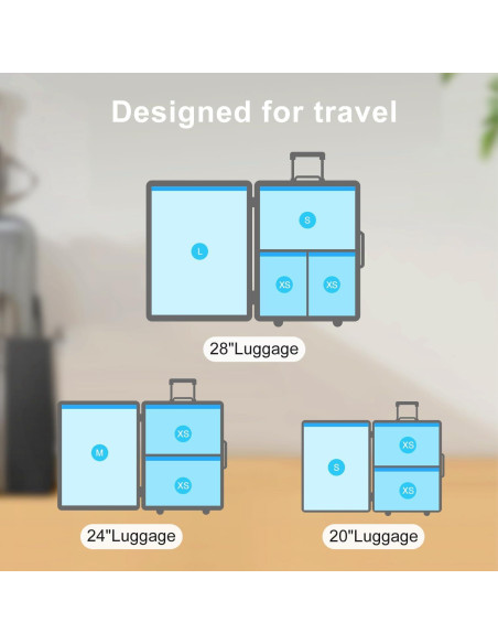 Combo de 6 Bolsas de Vacío UPGOGO para Viaje con Bomba Eléctrica Combo de 6 Bolsas de Vacío UPGOGO para Viaje con Bomba Eléctrica