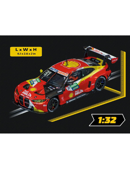 Slot Car Carrera BMW M4 GT3 Schubert No.31 DTM 2022 1:32