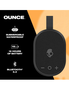 Altavoz Inalámbrico Bluetooth Skullcandy Ounce Negro IPX7 2