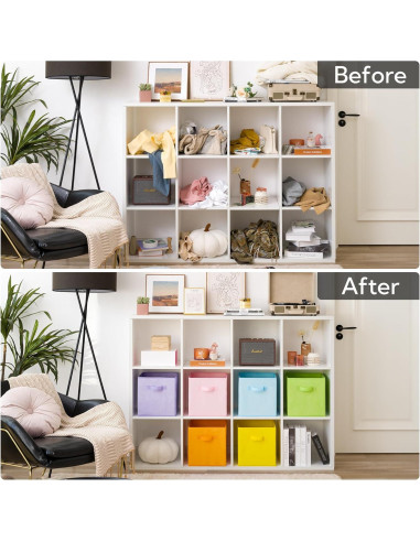 Cestas de Almacenamiento Plegables GRANNY SAYS 28 cm - Paquete de 6