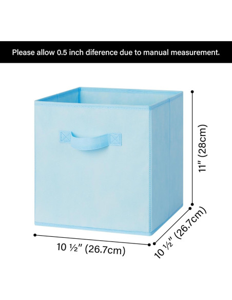 Cestas de Almacenamiento Plegables GRANNY SAYS 28 cm - Paquete de 6