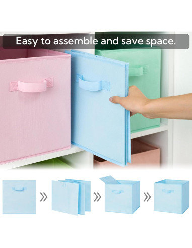 Cestas de Almacenamiento Plegables GRANNY SAYS 28 cm - Paquete de 6