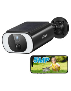 Cámara Solar Inalámbrica ieGeek S1 5MP para Exteriores