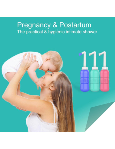 Bidet Portátil de Viaje TONELIFE 2pcs 450ml Cuidado Femenino