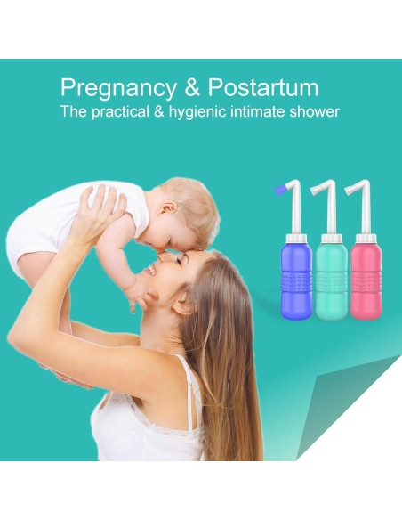 Bidet Portátil de Viaje TONELIFE 2pcs 450ml Cuidado Femenino